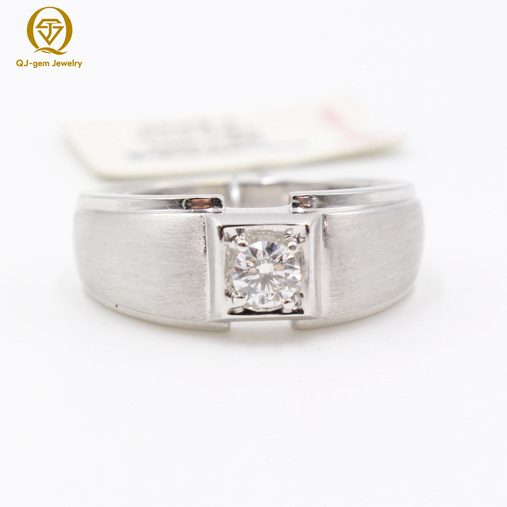 Or blanc/Diamant couleur D blanc