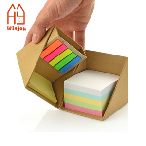 El mercado de Dubai de Memo de papel de estilo cubo plegable caja nota establece patrón puede ser personalizado