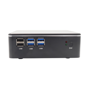 EGLOBALインダストリアルファンミニPC Intel Haswell 22nm CPU Intel Core i3-4005U 1.7GHzデュアルコアデュアルディスプレイ - Product Image 1