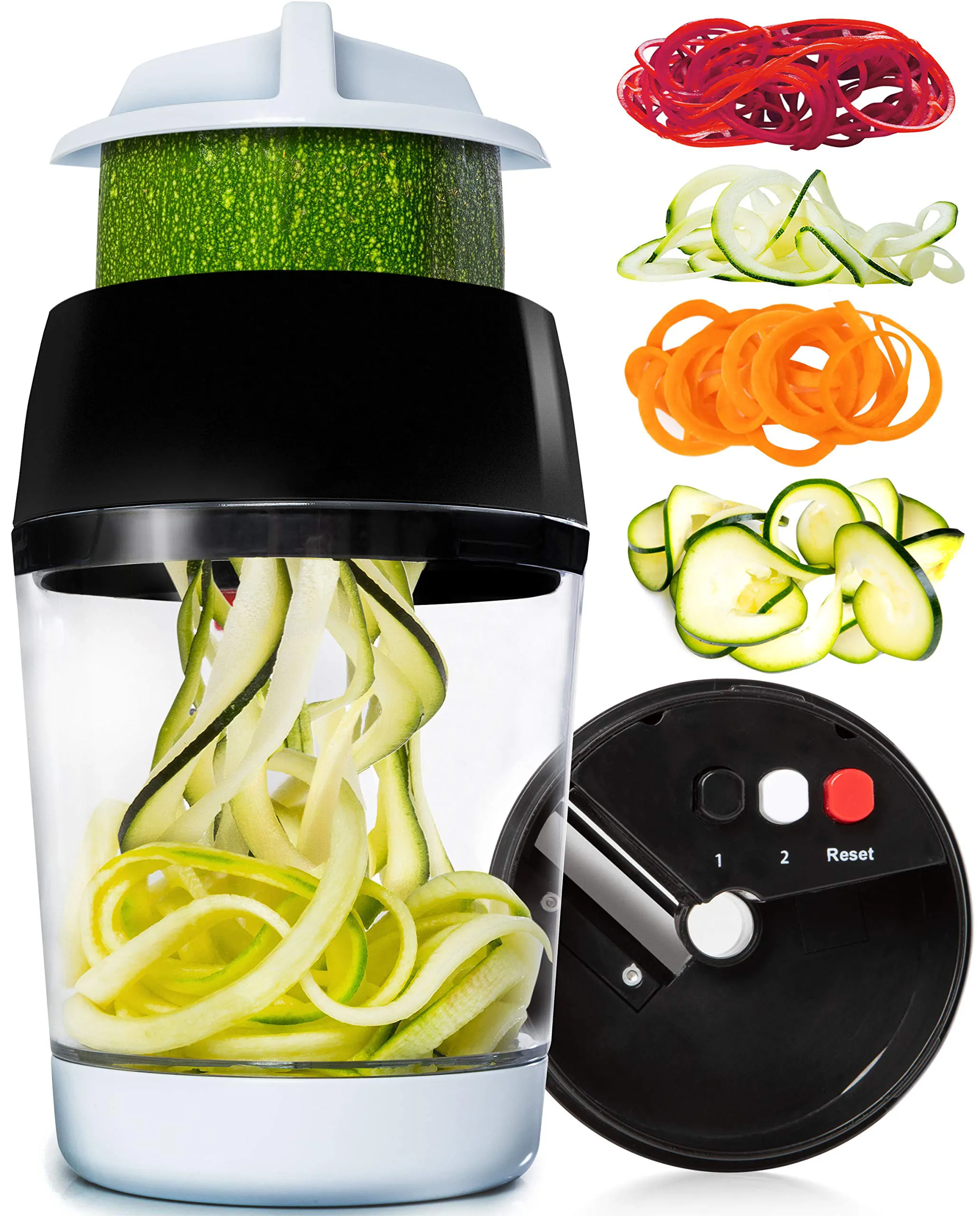 Спирализатор для растительного Slicer спагетти приготовления zoodle чайник постный спирализатор для 4 в 1 машинка для лапши