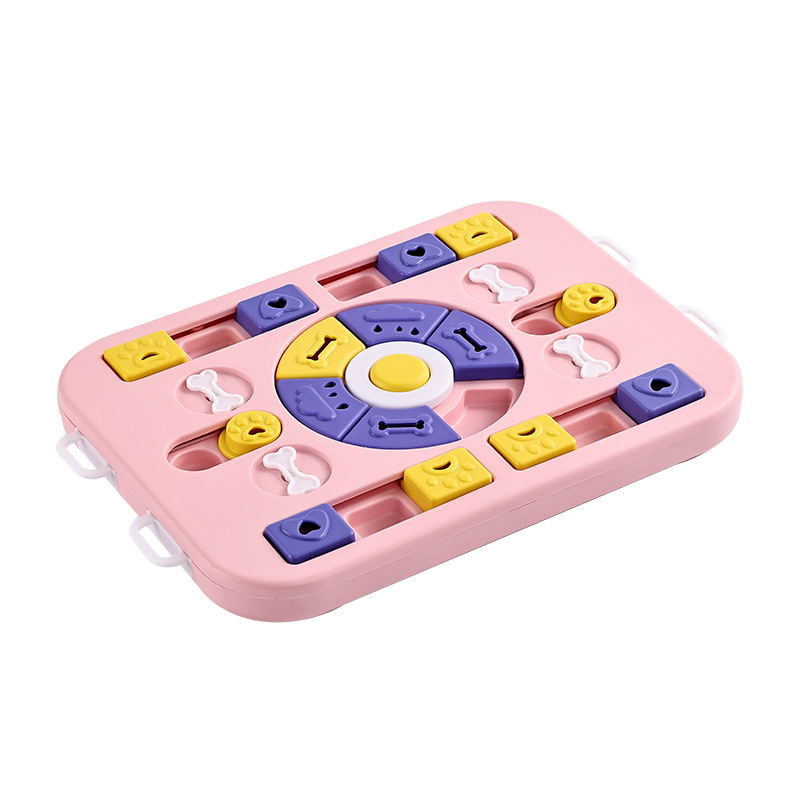 Long duoge-pink-cat and dog toy