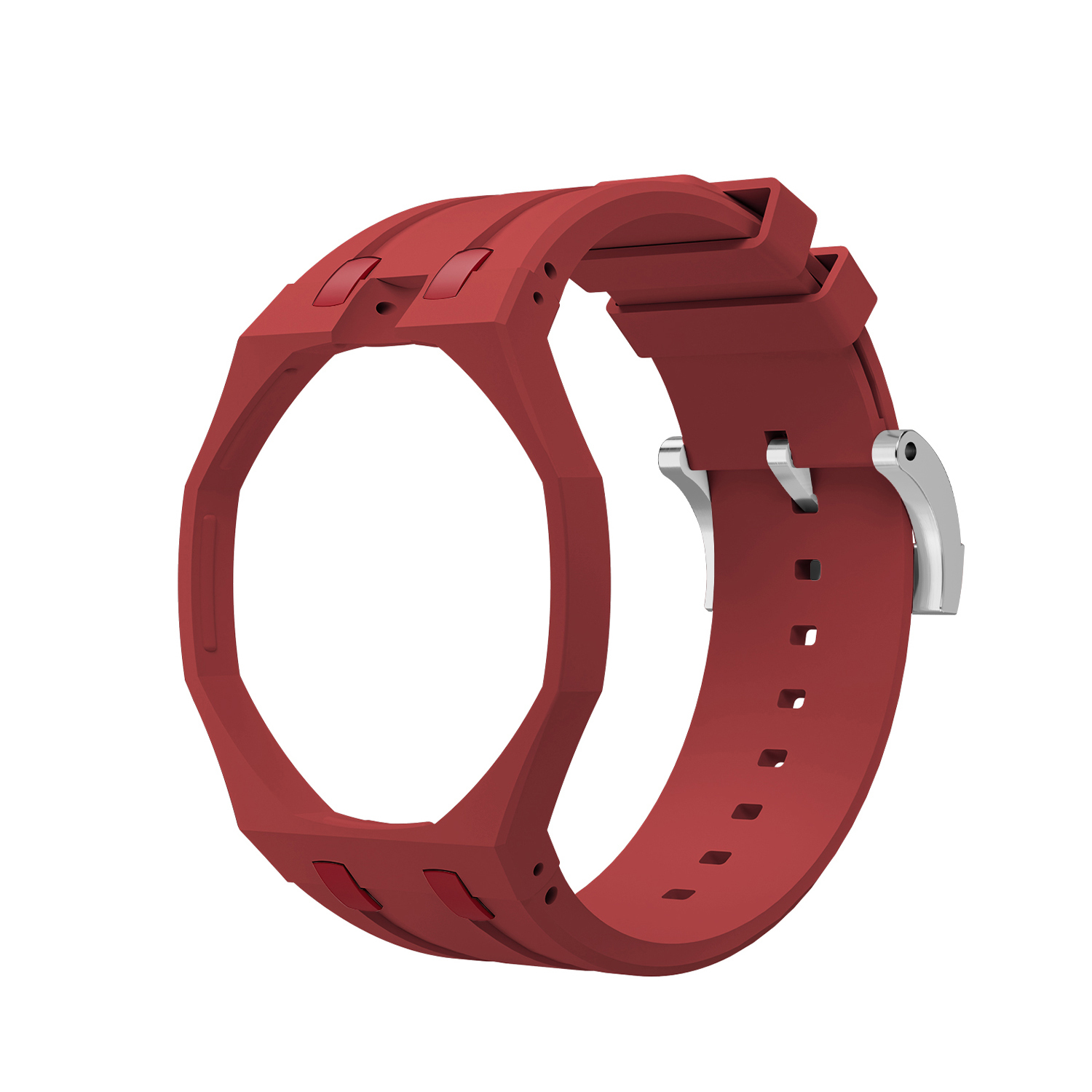 Horloge rouge-12