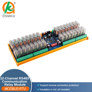 Oshangming 32 Channel RS485 <strong>Modbus</strong> Rtu Isolated <strong>Relay</strong> <strong>Output</strong> <strong>Module</strong> 12V/24V <strong>Relay</strong> Board Digital <strong>Output</strong> - Product Image 2