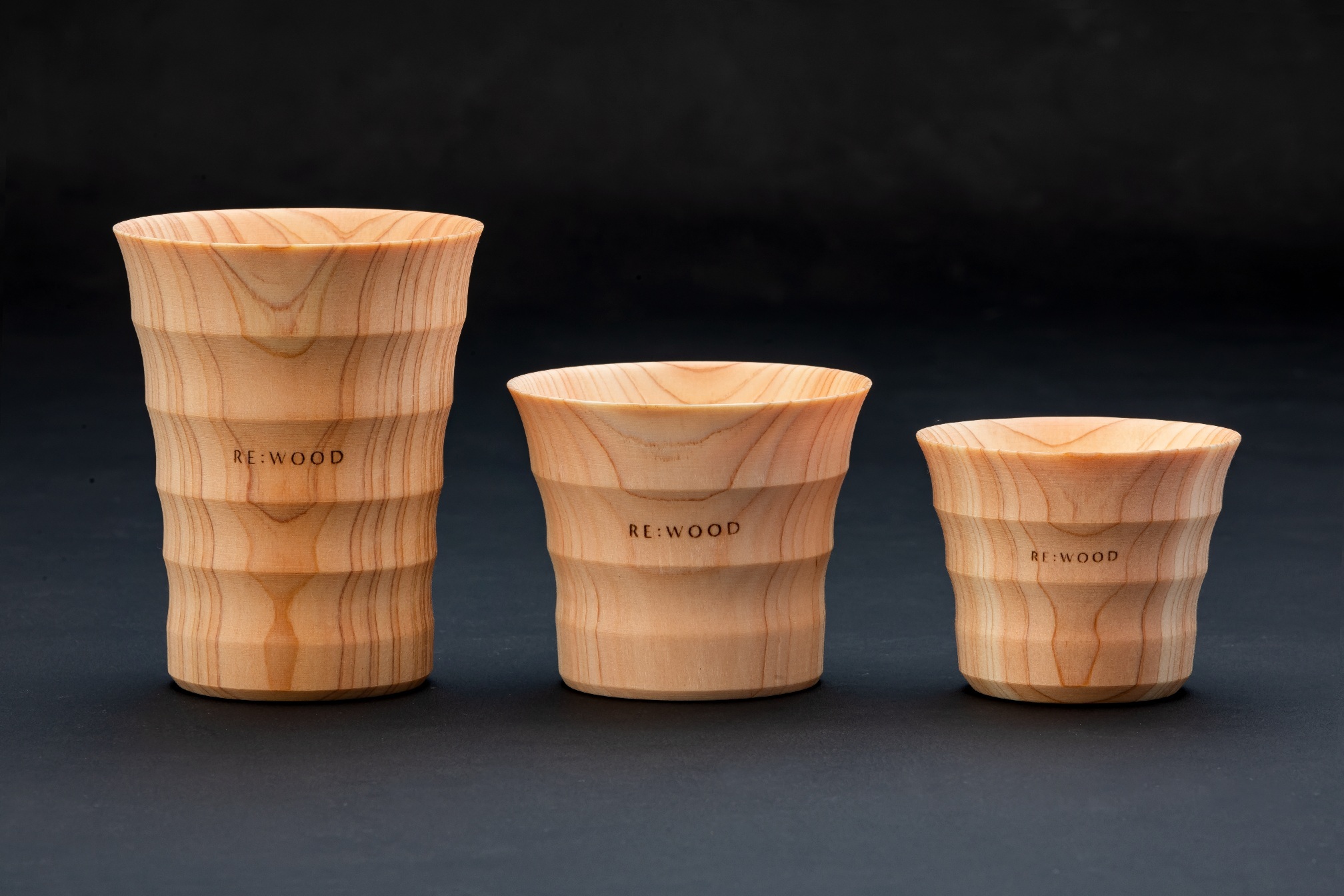 Gobelet japonais en hinoki "NAJIMU" taille L