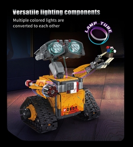 Promoción y colección bloques de construcción Robots juguete ciencia Kit rompecabezas educativo ciencia experimento DIY juguetes para niños - Product Image 2