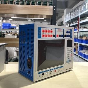 Portatile macchina di prova di 3 Fasi Relè Iniezione Secondaria Test Set per Relè Protettivo Sistemi di Test
