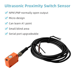 Benutzer definierter programmier barer OEM-Eingang IP67-Schutz Miniatur-Ultraschall-Direkt erkennungs sensor Ultraschall-Näherungsschalter-Sensor - Product Image 2