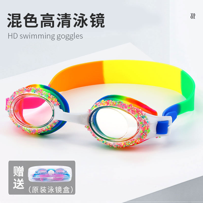 Mixed-color diamond setting