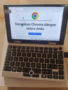 7 дюймов Мини ПК Win 10 карман для ноутбука 8 Гб Ram/128G Emmc сенсорный экран ноутбук четырехъядерным процессором In-tel Cel-eron процессор - Product Image 2