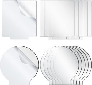 Trong suốt trống nhựa tấm Acrylic rõ ràng Cast plexi Glass Board với màng bảo vệ cho các dấu hiệu, DIY hiển thị các dự án, thủ công - Product Image 3