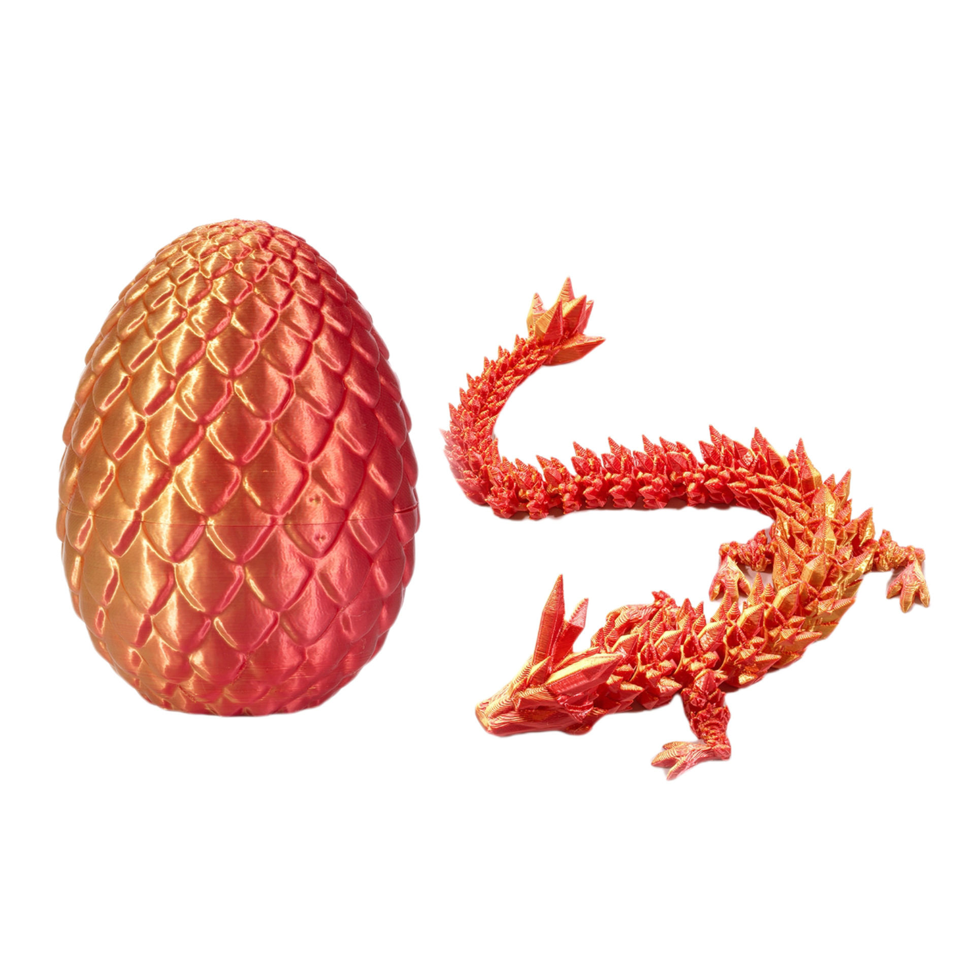 Silk Red Gold