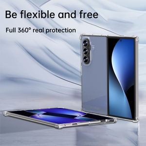Ultra Thin Transparent Soft TPU Back <strong>Cover</strong> Case for Samsung Z Fold 7 Case Clear 1.5 <strong>mm</strong> Acrylic Phone Cases - Product Image 6