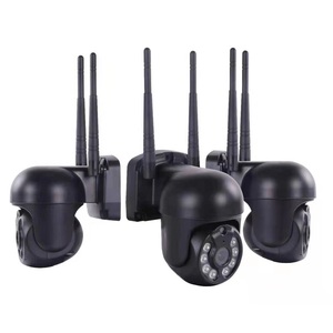 Sistema de cámara de seguridad CCTV para exteriores, sistema de cámara de seguridad IP inalámbrica con detección de movimiento de 3MP, H.265, PTZ, 4 canales, Audio bidireccional, 12V, H.265 - Product Image 2