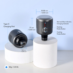 Yolanda 2025 Mini Muscle <strong>Massage</strong> Gun With Special Heating&Cooling Massaging Head - Product Image 5