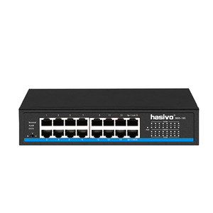 5 8 16 24 porte Ethernet VLAN Gigabit interruttore di rete Fo alloggiamento rete di monitoraggio Desktop Ethernet Switch - Product Image 3