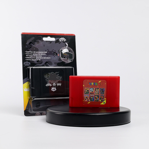 Toptancılar N64 340 konsolu NTSC ve PAL oyun kartuşu için 1 oyun kartı perakende kutusu siyah sürümü ile Video oyunu - Product Image 1