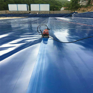 En iyi kalite 0.8mm HDPE geomembran gölet Liner yüzme havuzu rezervuar için balık çiftliği su geçirmez malzeme külot gömlekleri - Product Image 6