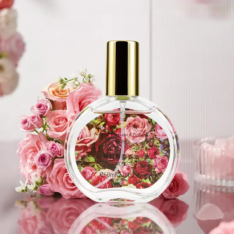 Wholesale custom women's perfume Jasmine Rose fresh fragrance spray perfume