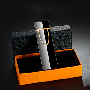 Bán buôn Mini USB sạc điện nhẹ hơn Hợp kim kẽm điện tử nhẹ hơn với hộp quà tặng - Product Image 6