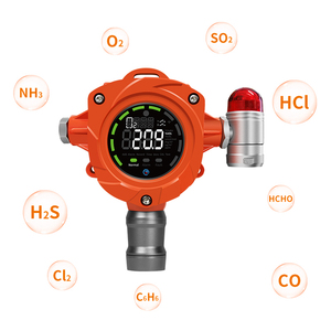 Detector de gas fijo LED para H2S CH4 CO O2 Sensor de detector de gas industrial con ATEX a prueba de explosiones - Product Image 1