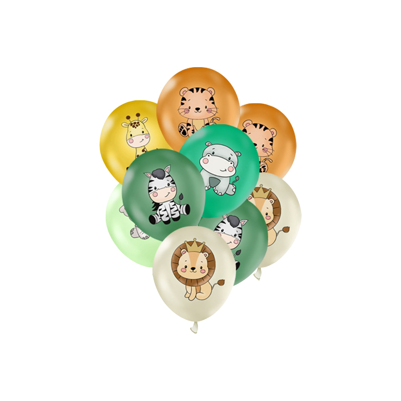 Vert: ballons * 9 pièces