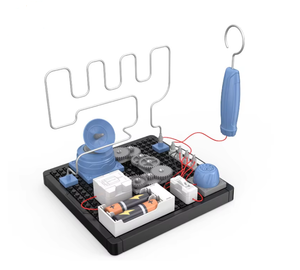Fisica fai da te scattando circuito elettronico giocattolo esperimento stelo attività di costruzione kit di scienza giocattoli educativi per bambini - Product Image 1