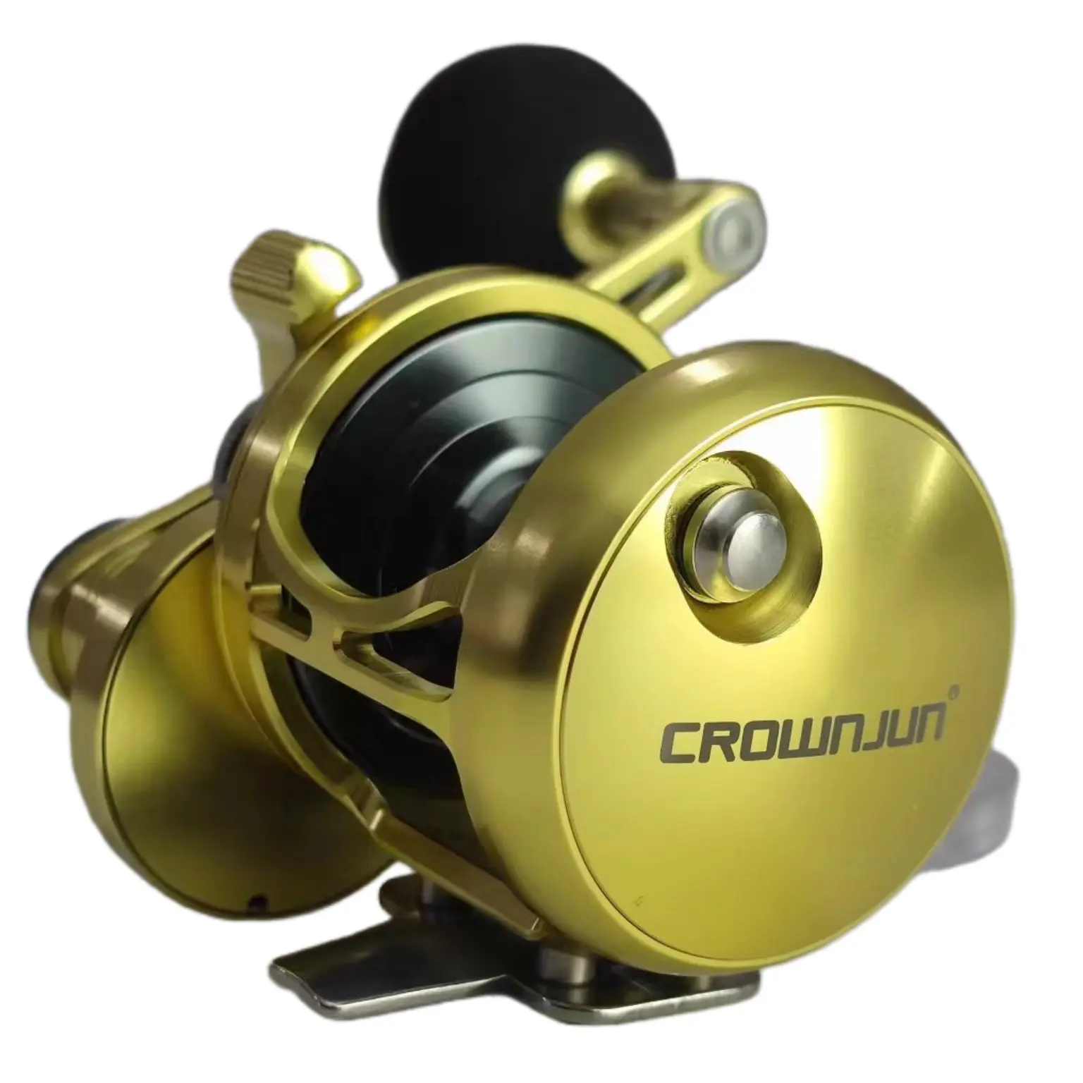 CROWNJUN RA500II mulinelli Jigging in alluminio a 2 velocità per mulinello da pesca al tonno in vendita set canna da pesca e mulinello