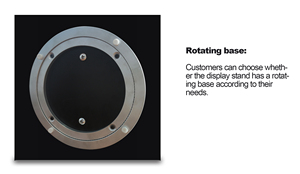 Mingtang controsoffitto Spinning espositore personalizzabile da banco con supporto per espositore rotante, caricatore per cellulare espositore - Product Image 5