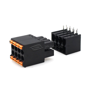 15EDGKNH KF2EDGKS 3,5mm Bloque de terminales de PCB enchufable de resorte de doble capa 2EDGSR Terminal negro - Product Image 3