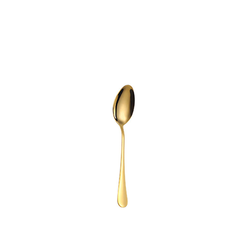gold tea spoon