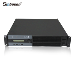 Módulo amplificador de altavoz profesional LA8, amplificador de potencia de 4 canales, pantalla táctil, dsp - Product Image 1