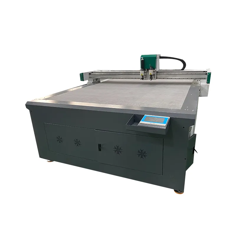 Cartone automatico cartone oscillante coltello Plotter pizza box taglio macchina cartone fustellatrice con alta precisione