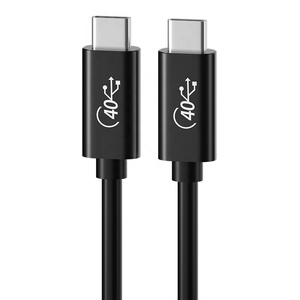 Iletim 8K Video ekran sabit Disk fabrika USB4 Nylon * 2 5A PD100W 40G tip-c Usb kablosu Tablet Apple orijinal naylon örgü - Product Image 1