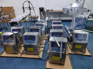 CIJ Inkjet Barcode Drucker Chargen codierung gerät Glasflasche Verfalls datum Druck codier maschine