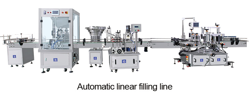 Automatic liquid foaming liquid filling machine Automatic water glass bottle liquid tube filling machine