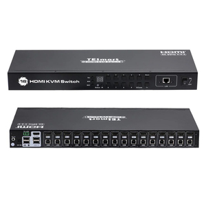 TESmart 16端口HDMI KVM交换机4K60Hz支持RS232/局域网控制KVM切换器 - Product Image 1