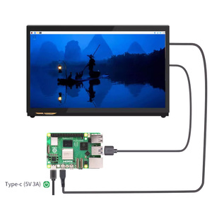 Raspberry Pi 5 Kit 5B 4GB/8GB HD 5 pollici 7 pollici TFT Touch Screen schermo capacitivo 7 pollici lampone Pi Zero 2 W Display