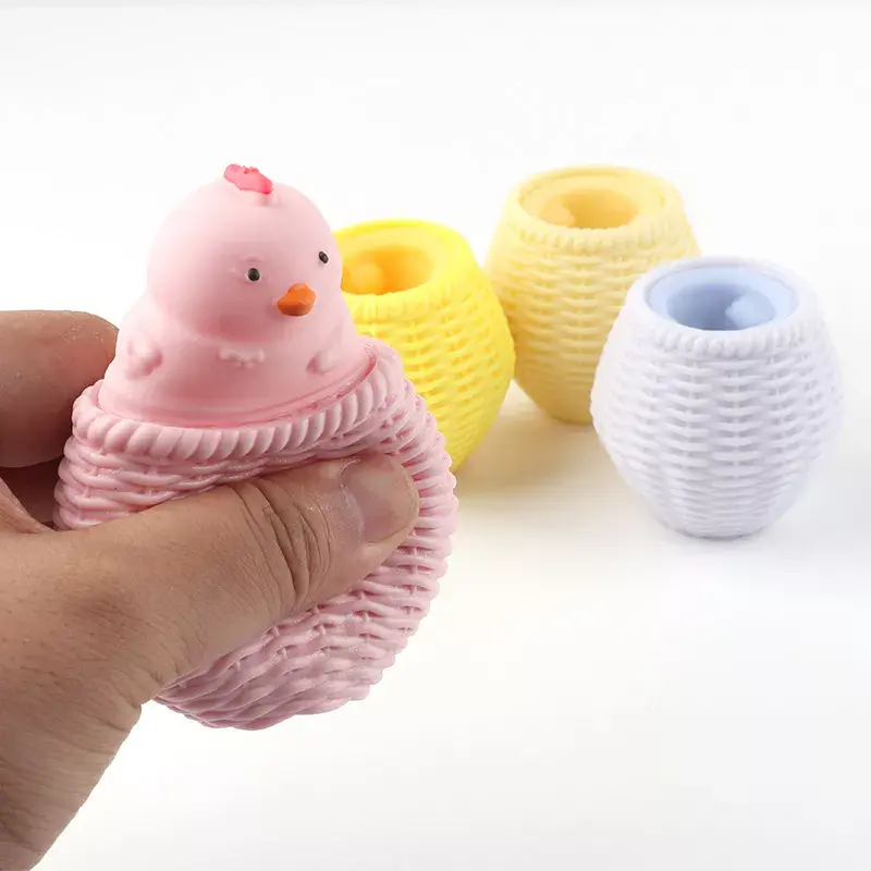 Cage à oiseaux créative Offre Spéciale, jouets à presser pour enfants cadeaux populaires oiseau Fidget jouet adulte Animal Anti-stress outils de soulagement