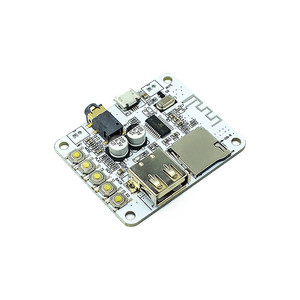 <strong>Bluetooth</strong> Audio Receiver board with USB TF card Slot decoding playback preamp <strong>output</strong> A7-004 5V 2.1 Wireless Stereo Music Module - Product Image 1