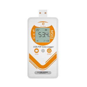 Accudata Usb温度データロガー再利用可能Usb温度レコーダーセンサー温度モニター - Product Image 3