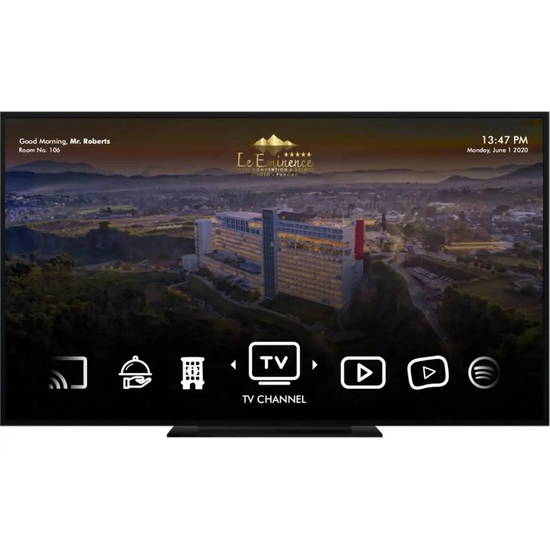 Надежный поставщик услуг IPTV отеля с поддержкой Smart TV и M3U