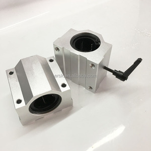Rodamiento de bolas de movimiento lineal, guía estándar de longitud de 30mm, Riel de guía deslizante SC30UU - Product Image 2