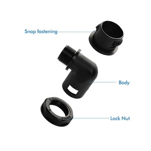 Jar <span class=keywords><strong>ul</strong></span> được liệt kê cáp điện bảo vệ chống cháy khuỷu tay Nylon ống dẫn linh hoạt kết nối phụ kiện - Product Image 1