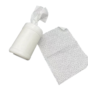 Bulrush Mô Hình Trắng Nhựa 500Ml Xô Với Vít Cap 200Pcs Chống Vi Khuẩn Rượu Mỡ Có Thể Tháo Rời Khăn Lau Ướt Trong Xô - Product Image 2