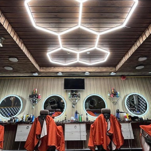 SUEZ DIY kunden spezifisches Produkt Sechseck LED-Licht Autore parat ur werkstatt LED Sechseck Licht