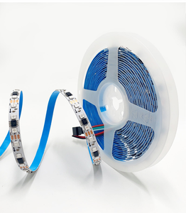 5m DC12V WS2811 <strong>LED</strong> Digital Pixel Strip;96leds/m;32pixels/m,8mm Wide PCB,white PCB;3535 SMD <strong>RGB</strong> Smart Strip - Product Image 3