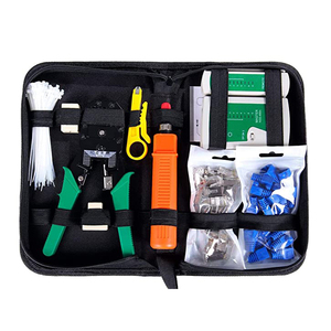 146 in 1 taşınabilir Ethernet kablo Crimper kiti ile Ethernet sıkma aracı çok fonksiyonlu ağları araçları kiti cat 5 Cat 5e - Product Image 1