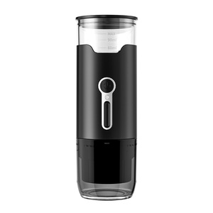 ポータブルミニエスプレッソコーヒーメーカープログラム可能なカプセルコーヒーメーカー電気USBバッテリー電源カーホテル屋外使用