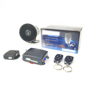 Smart 4 Buttons Remote Control External <strong>Shock</strong> <strong>Sensor</strong> 4 Learning Transmitters Car Alarm System for South-America Market