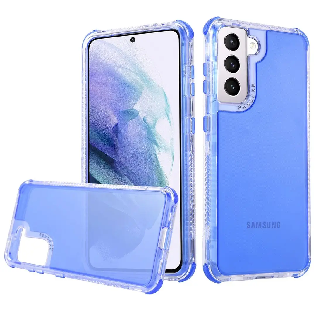 Pour Samsung Neon shs Case, étui de téléphone Honatop fundas para cellares 360 pour A12 A22 A32 A52 A72 A03S S21plus S22 S23 Ultra A14 5g